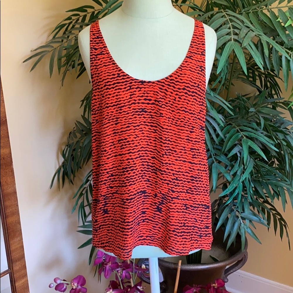 Joie - silk racer back tank top